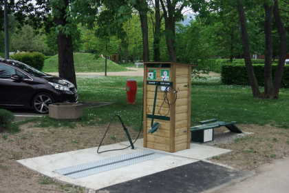 Station de lavage, réparation et gonflage de vélos à Guebwiller - Issenheim